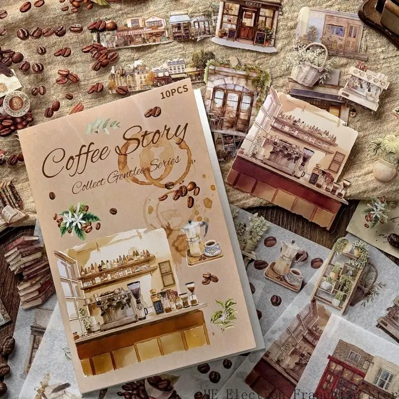 T5EA Cartoon Sticker Book Photocard Scrapbooking Sticker for Photocard Decoration