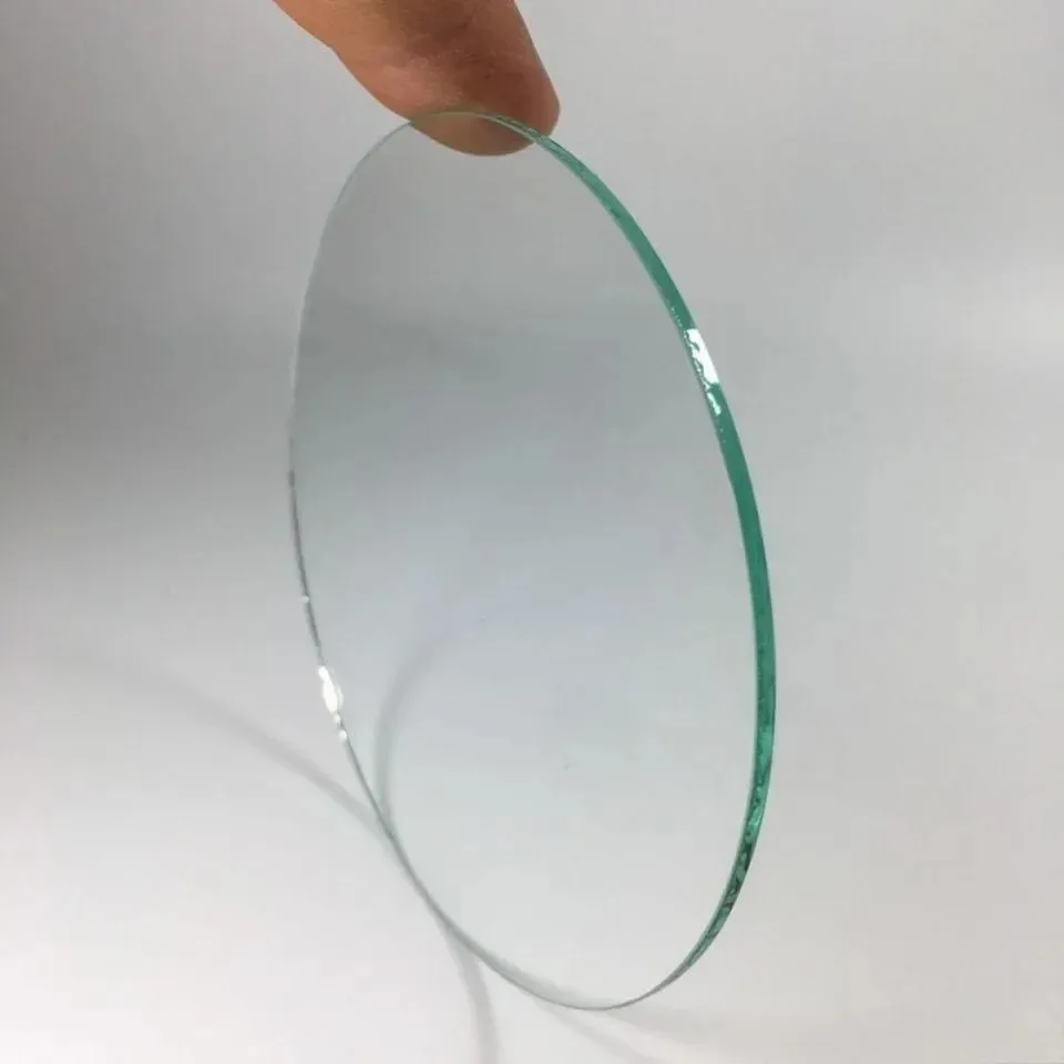 Round Transparent Flat Glass Lens 25mm 26mm 28mm 30mm 31mm 32mm 33mm for LED Torch Downlight Flashlight Headlamp Customizable