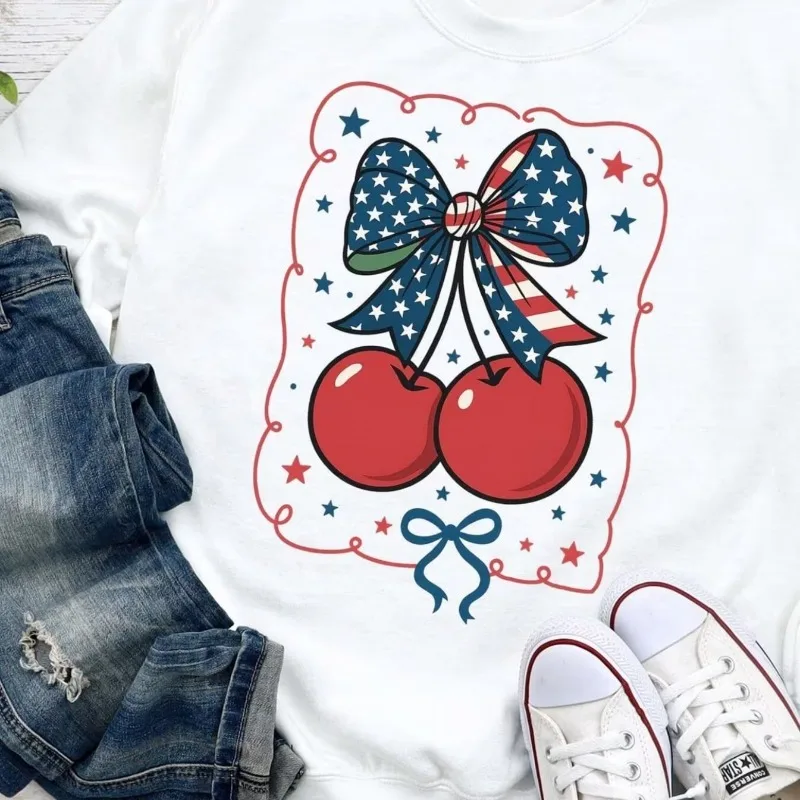 250th Anniversary of The United States 1776-2026 Independence Day Celebration Patriotic July Day Flag Women's O-neck T-shirt