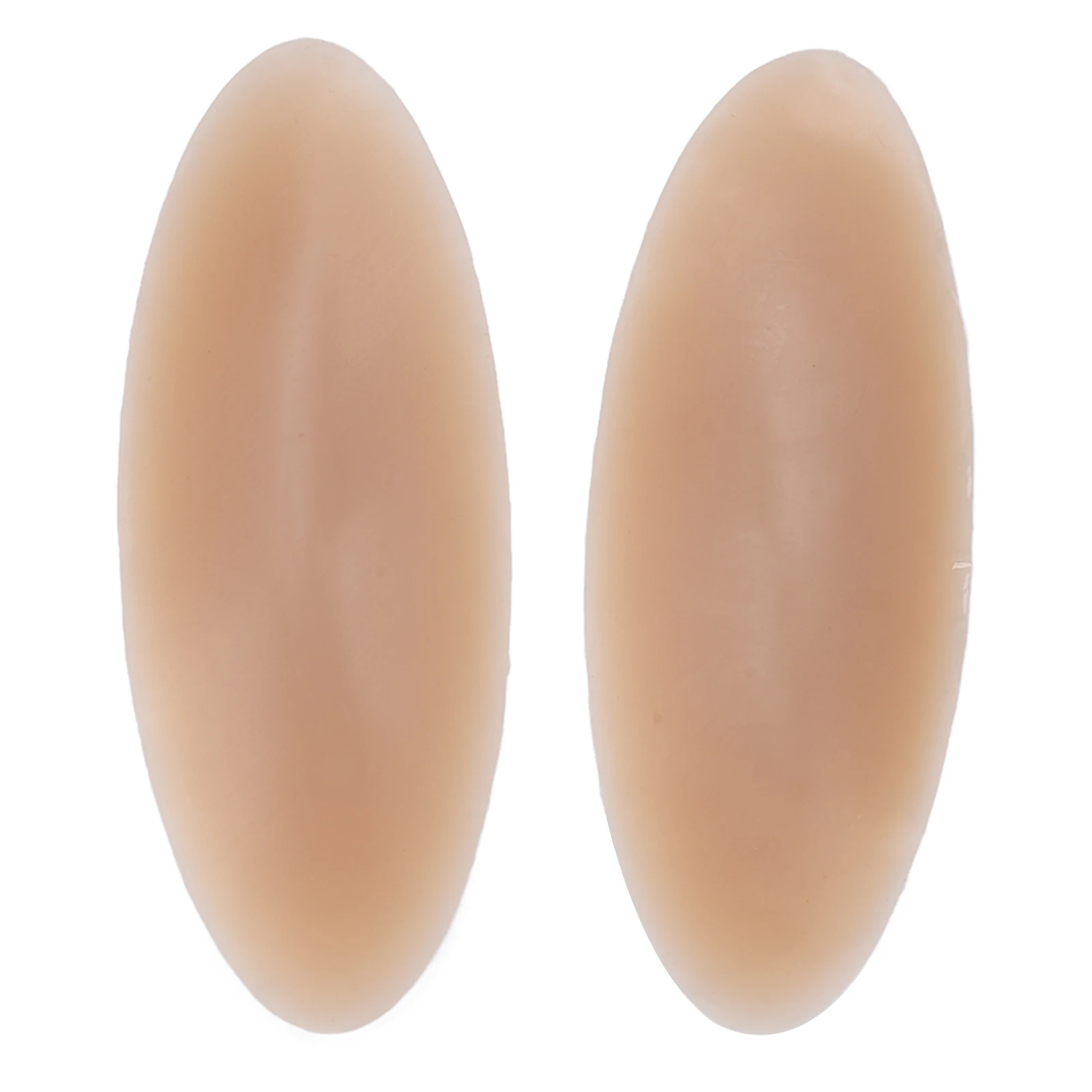 Almohadillas autoadhesivas para pantorrillas, Corrector de piernas de silicona, Color de piel, para mujer, 120g por par