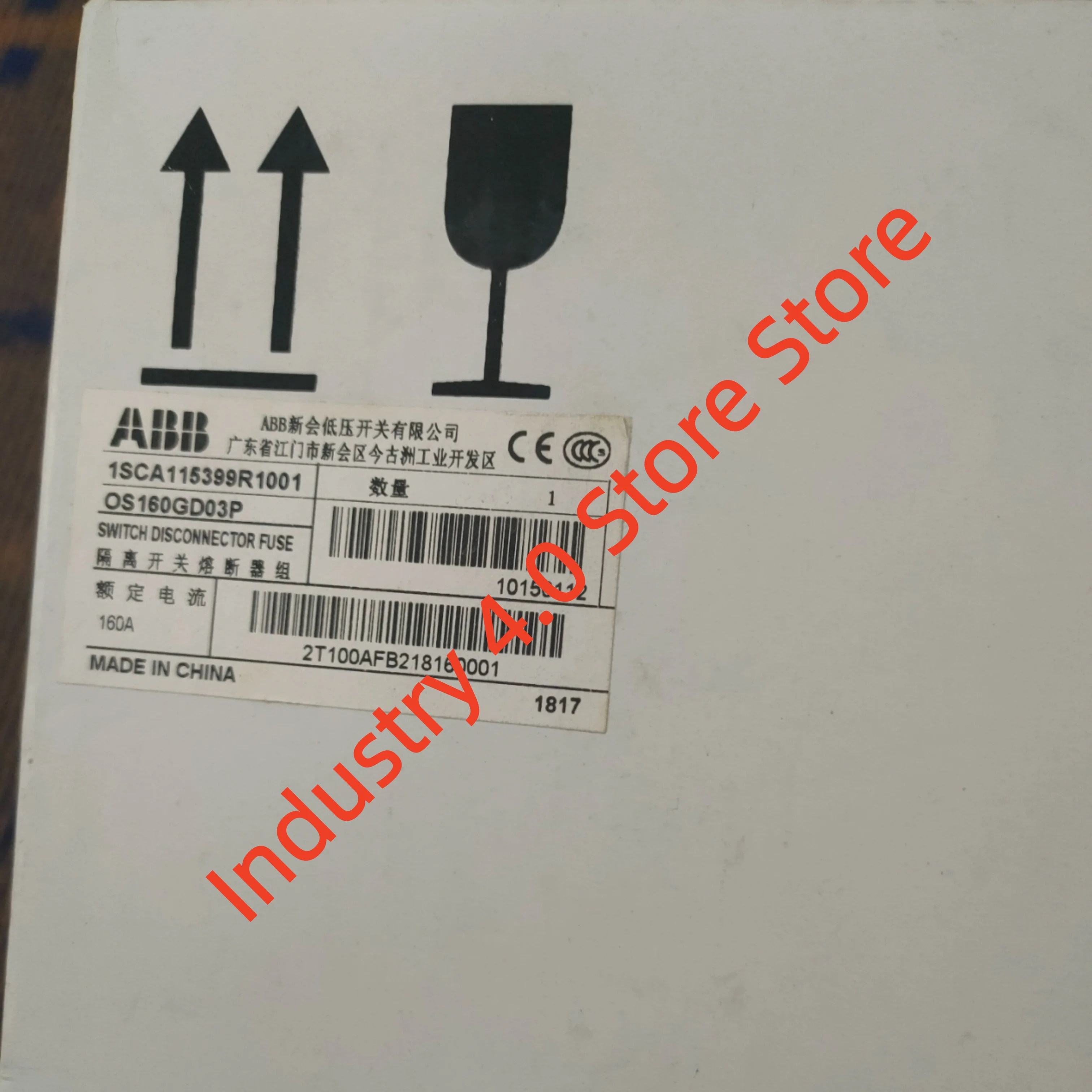 جديد وأصلي OS160GD03P 1SCA115399R1001 OS160GD12P 1SCA115643R1001 مجموعة مفاتيح عزل الصمامات