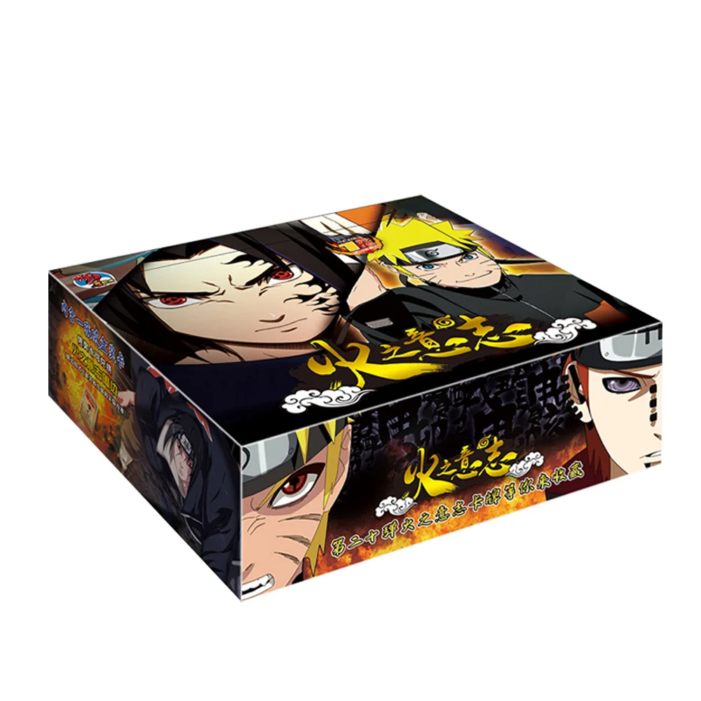 New Little Dino Naruto Card HY-2001 Complete Series Booster Box Rare Complete Peripheral Collection Cards toy gift