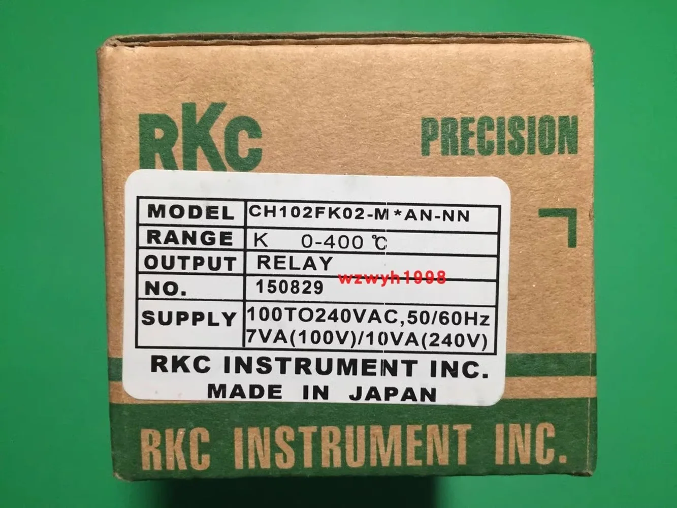 RKC temperature controller CH102 full input intelligent PID temperature controller CD101 universal temperature controller