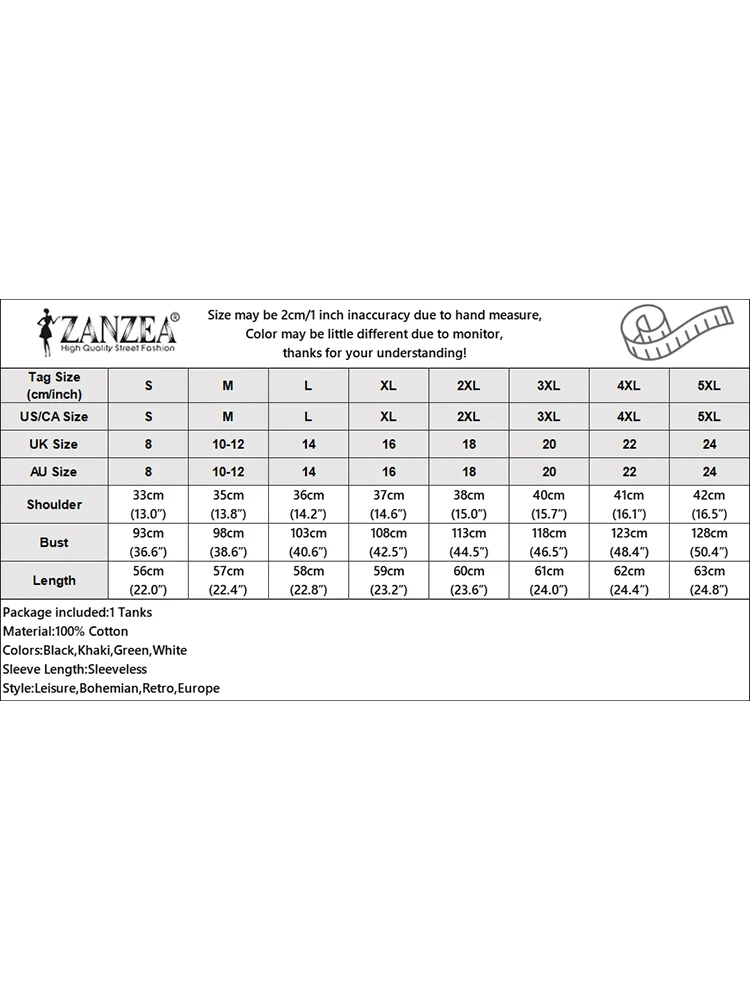 ZANZEA femmes été débardeurs hauts femme coton Camis solide sans manches Blouse décontracté col rond vacances chemise haut bas hauts surdimensionné