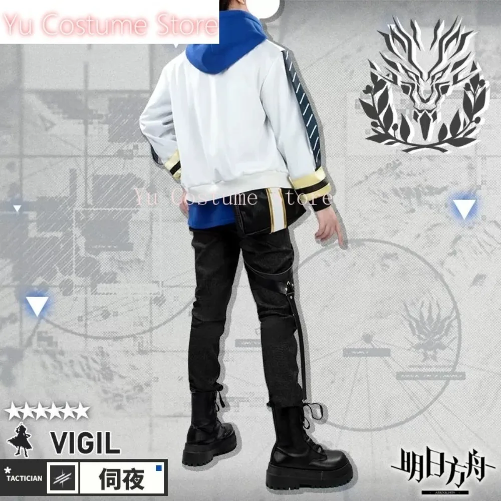 

Yu Costume StoreArknights Vigil New Clothes Cosplay Costume Cos Game Anime Party Uniform Hallowen Play Role Clothes Clothing