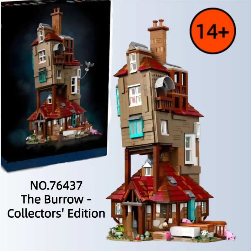 MOC 76437 The Burrow blocs de construction modèle Kit briques 2405 pièces bricolage jouets pour enfants adulte anniversaire cadeau de noël décoration de la maison