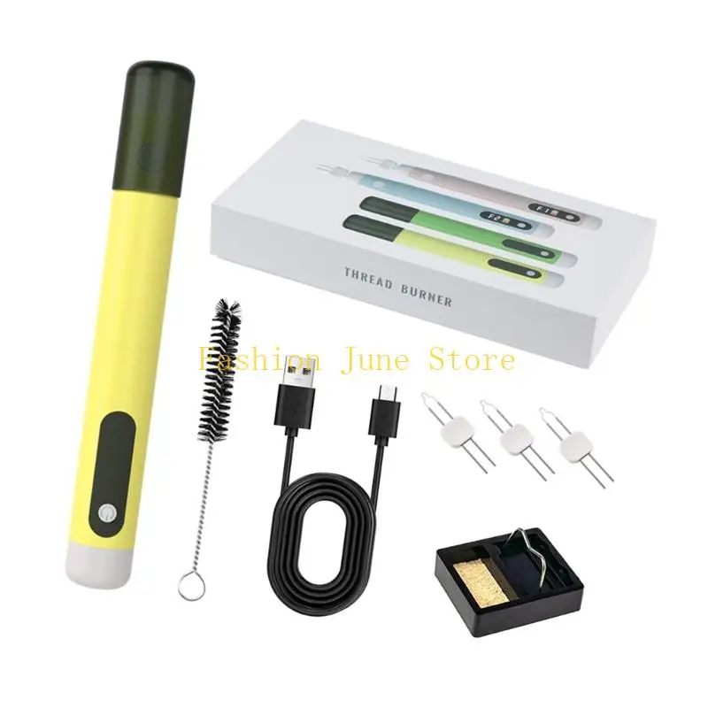 N5KA Portable USB Powered Bead Iron With 8 Second Heat Up Rechargeable Crafting Tool For Handmade Jewelry And Crafting