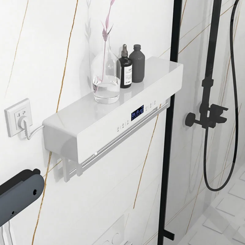 Wandgemonteerde Handdoekhanger Verwarmingsrail Elektrische Rek Handdoek Hanger Radiator Handdoekenplank