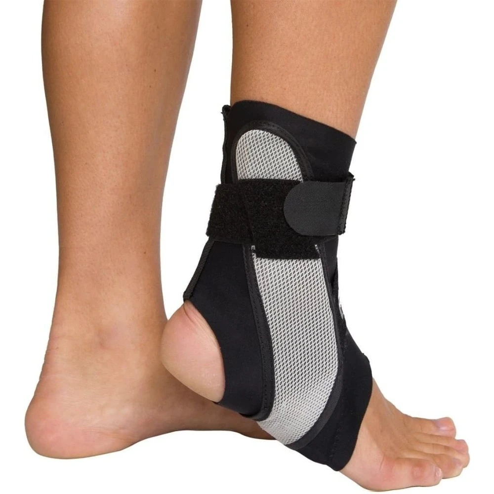 Ankle Support Brace, Left Foot, Black, Small Incorporates A Stabilizer Located on Either Side of The Ankle Ankle Support Brace