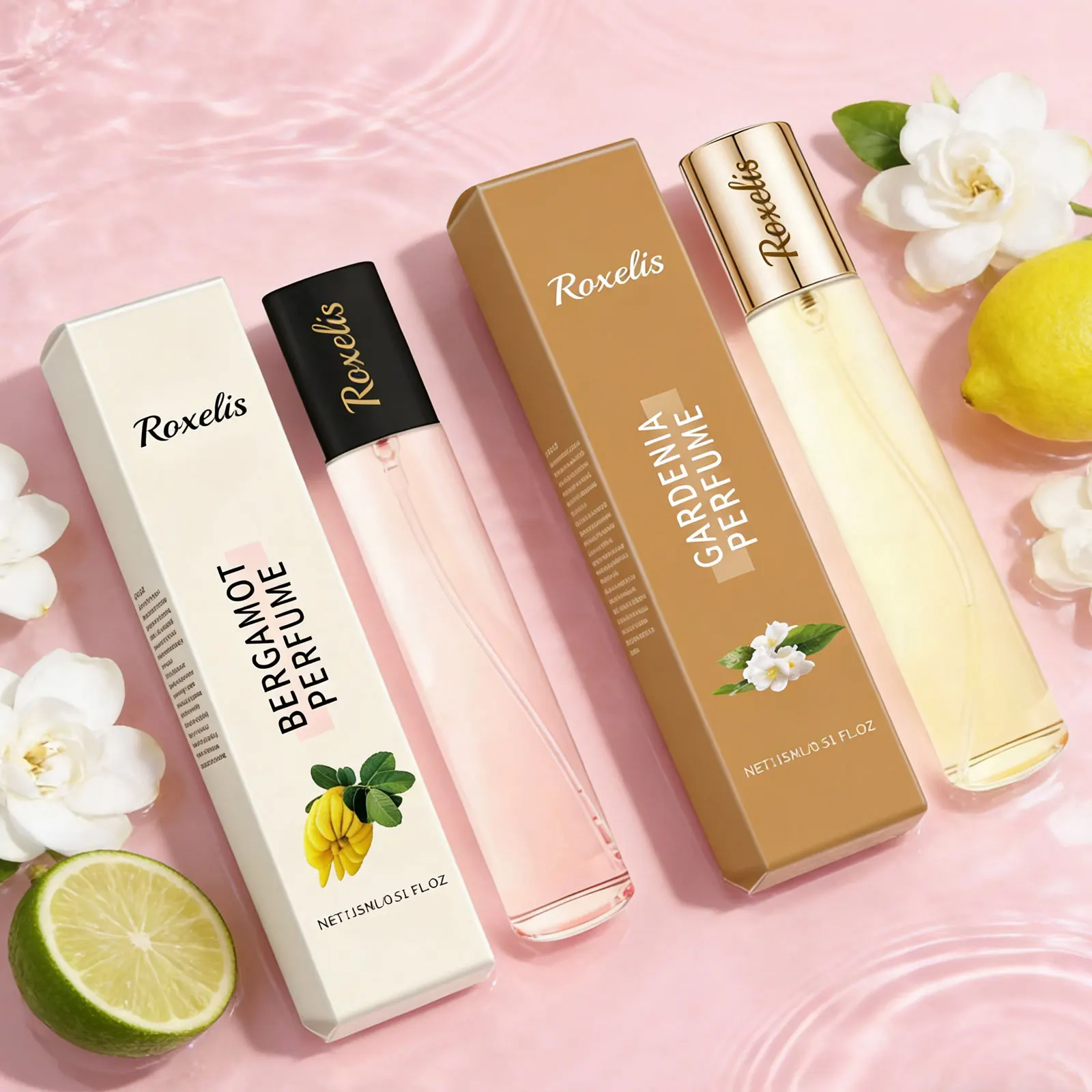 

15ml Pheromone Perfume for Women 15ml, Bergamot & Gardenia Scent, Fresh Elegant Eau de Parfum Spray, Daily Dating Fragrance