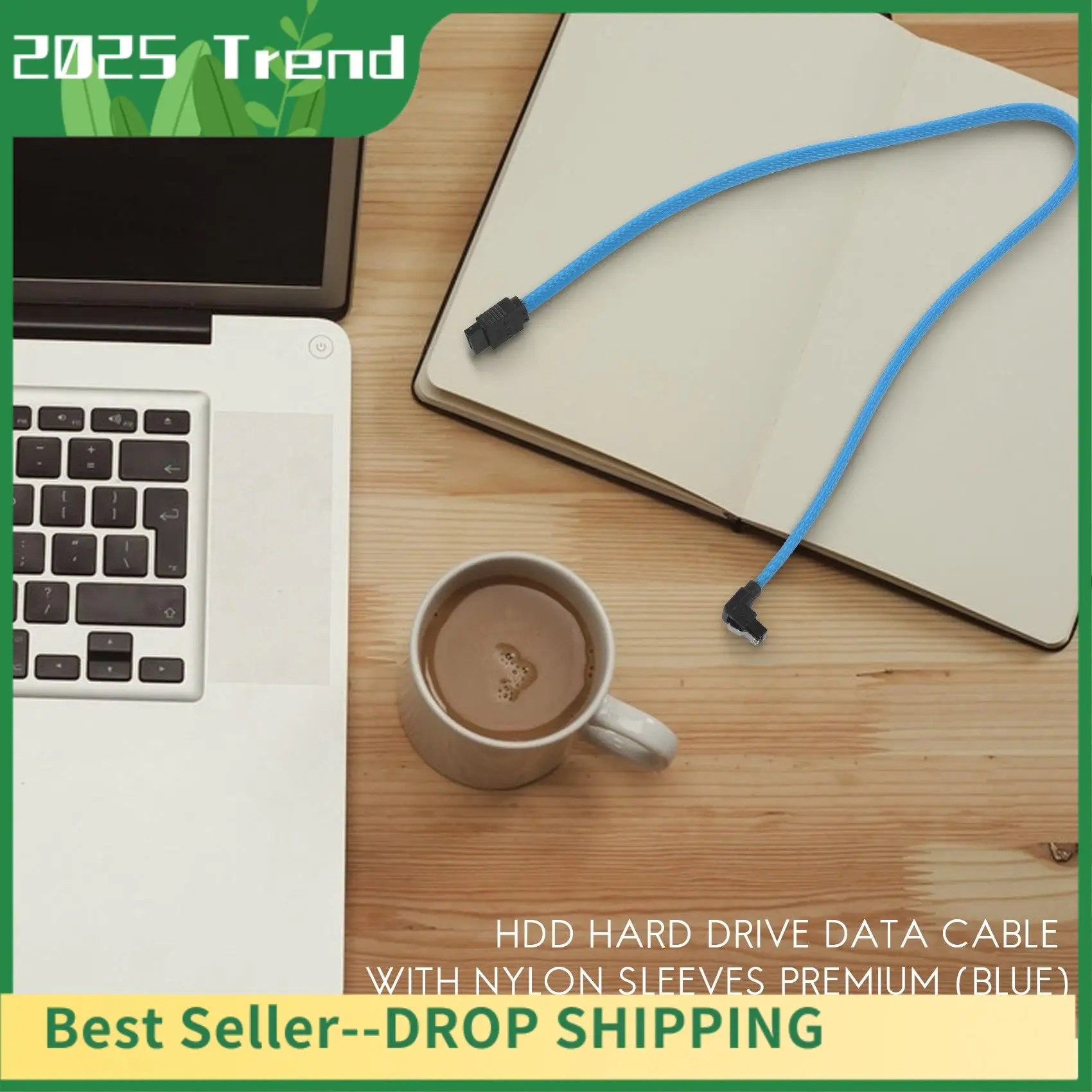 Лучшие предложения 50 см SATA 3.0 III SATA3 7-контактный кабель для передачи данных 6 Гбит/с SSD Кабели для передачи данных жесткого диска с нейлоновым рукавом Премиум-версия