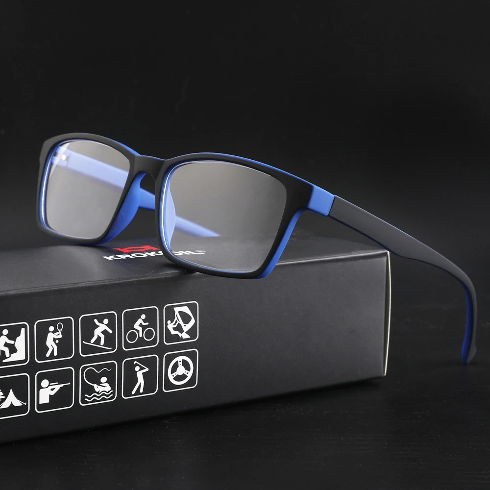 2PCS Lesebrille Für Männer Und Frauen Frühling Scharnier Brillen Blau Licht Blockieren Brillen HD Linsen Angenehm Tragen – Detail 1