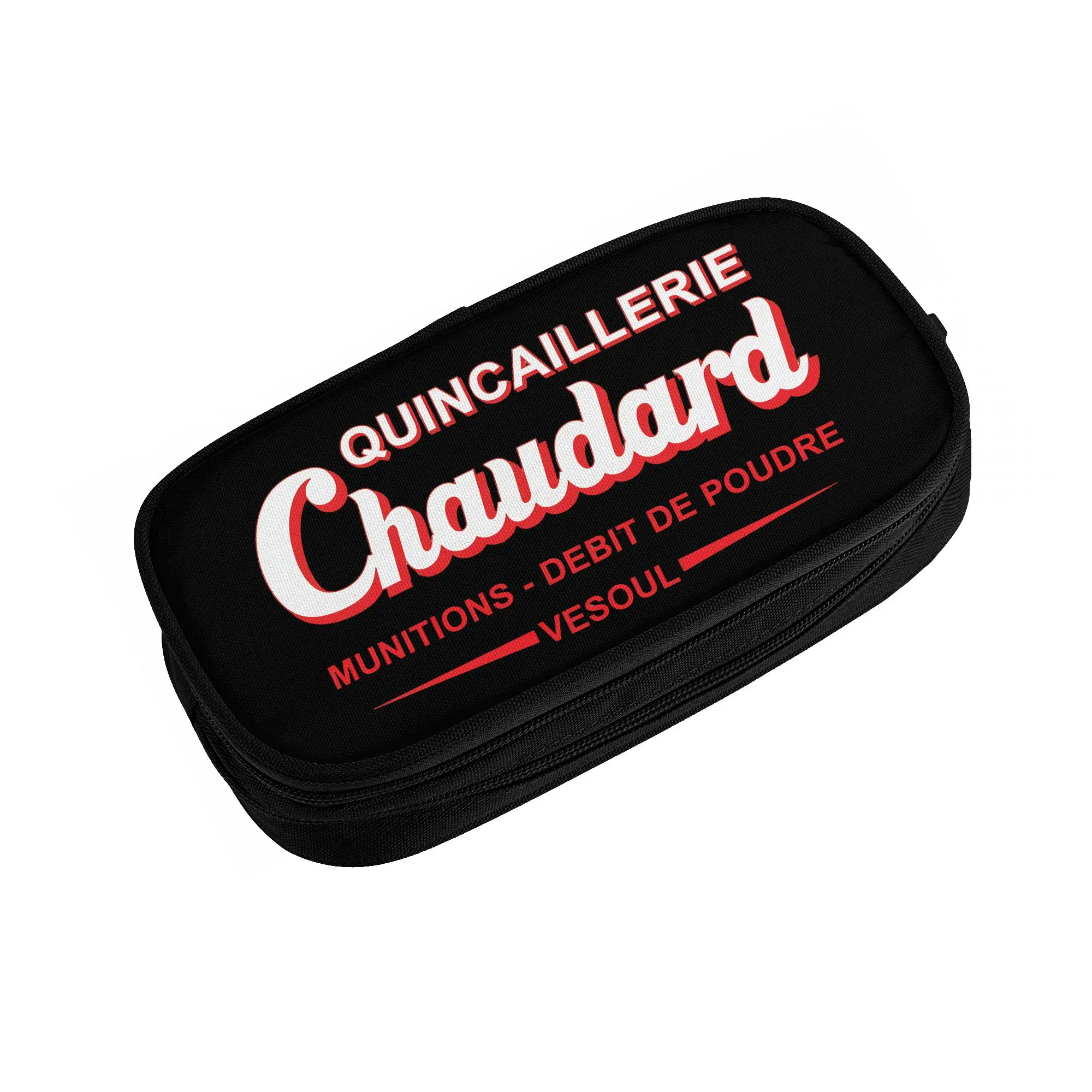 Quincaillerie Chaudard Vesoul Pencil Case Creative Humor French Film Pen Bag Girls Boys Large Storage Pencilcases Stationery