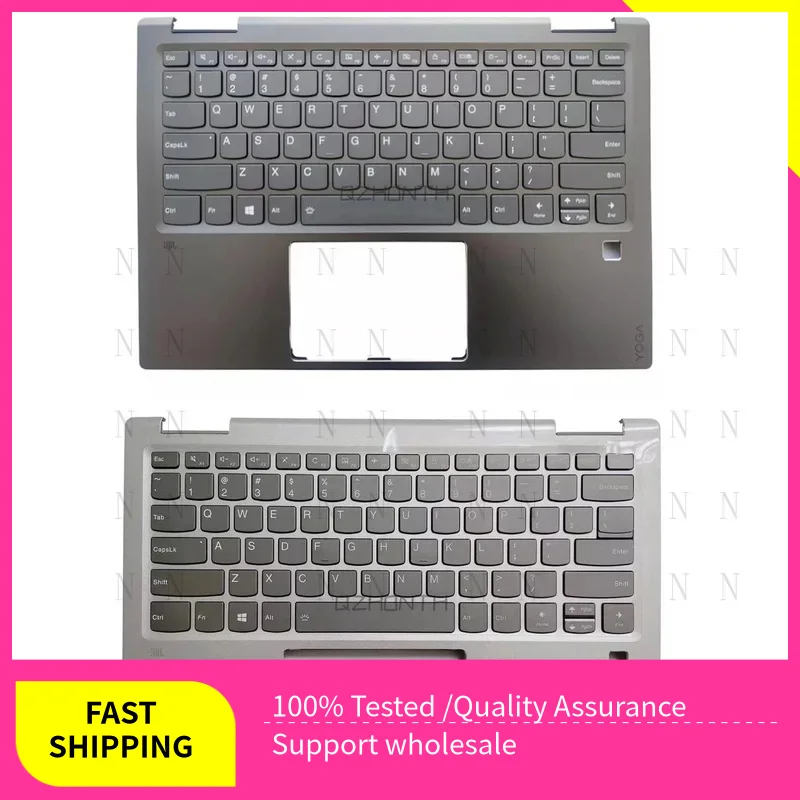 

Y New For Lenovo Yoga 720-13 720-13IKB Palmrest Upper Case w/ Backlit Keyboard