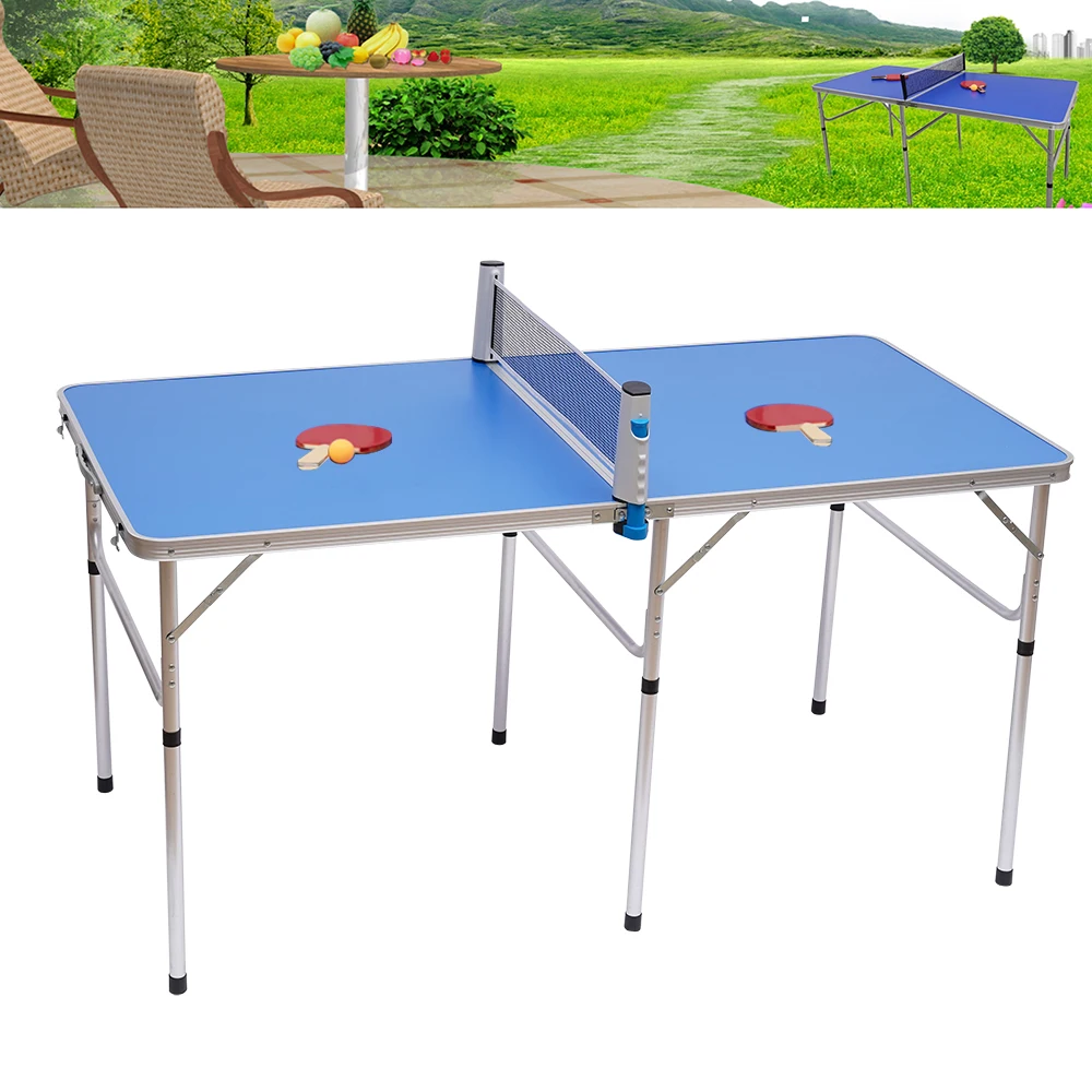 Outdoor Tischtenplatte, Tischtennis Platte, 152x76x76 cm, 60x30x30inch