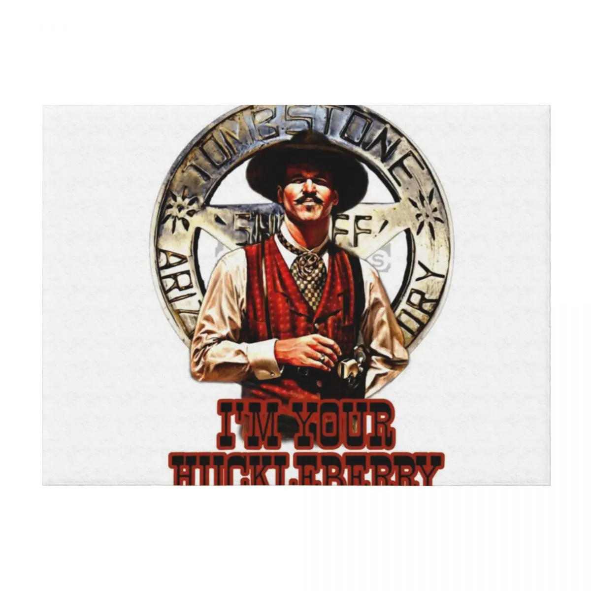 

Doc Holliday Tombstone Throw Blanket Blankets For Baby Flannels sofa bed Polar Blankets