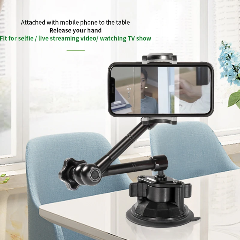 Lanparte New car shooting bracket car suction cup fixed shooting frame car first-view video camera phone holder