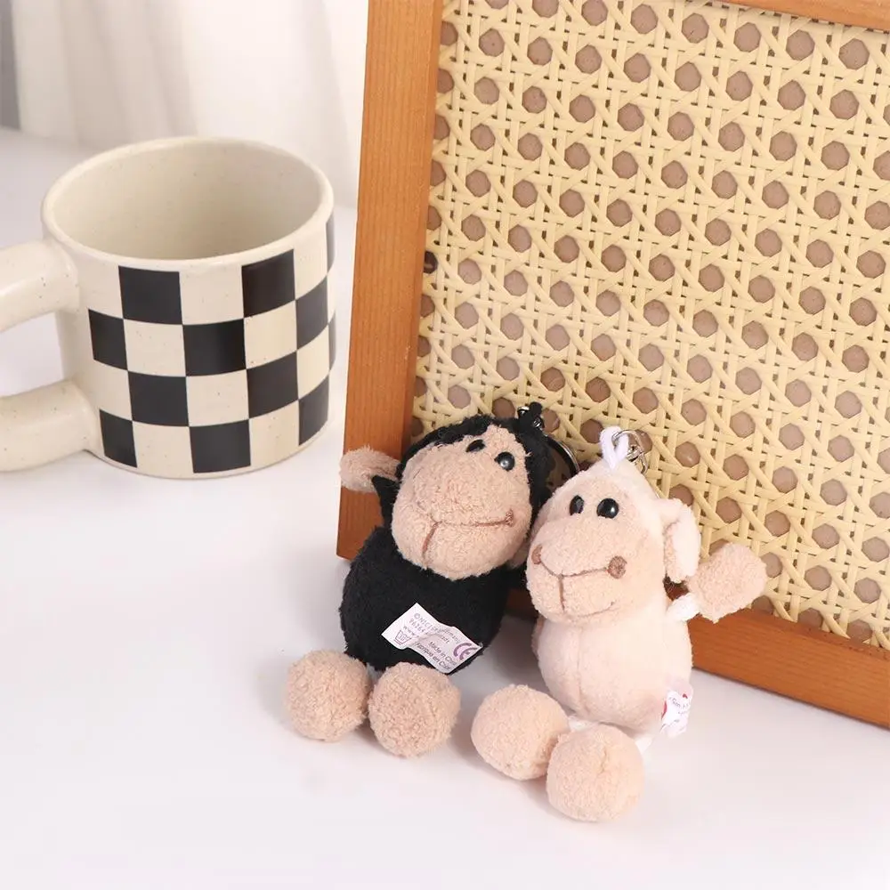 

Мягкий плюшевый брелок-подвеска в виде животного: Альпака, Овца, Мультяшный дизайн