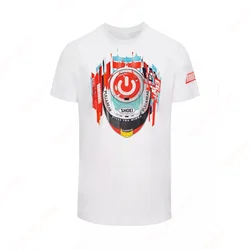 New Motorcycle GP Racing T-shirt No. 93 Marc Marquez Fan Cycling Short Sleeve Summer Bike Breathable Quick Drying Clothes