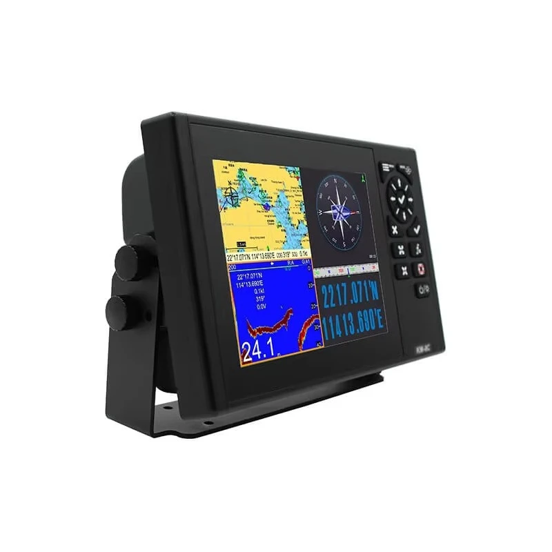 Marine Km-8c 8-inch  Chart Plotter Multi Function Display with Fish