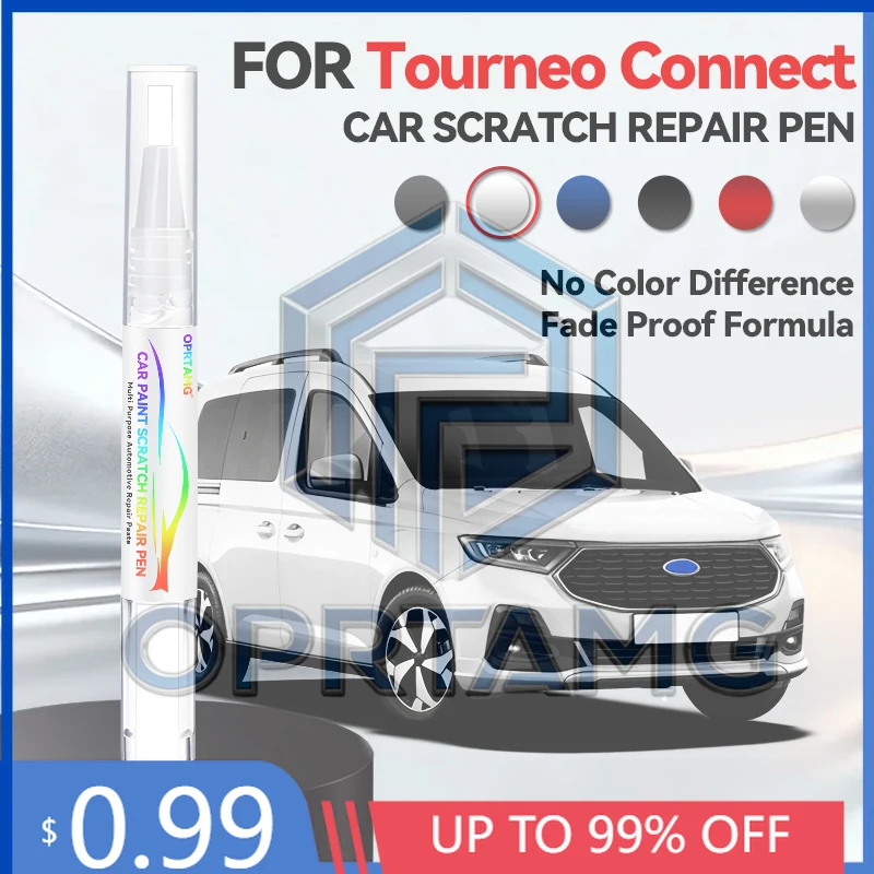 

2026 Hot Car Paint Repair Pen For 1996-2025 Ford Tourneo Connect Paint Scratch Repair Accessories Black UM Silver JS White AZ B