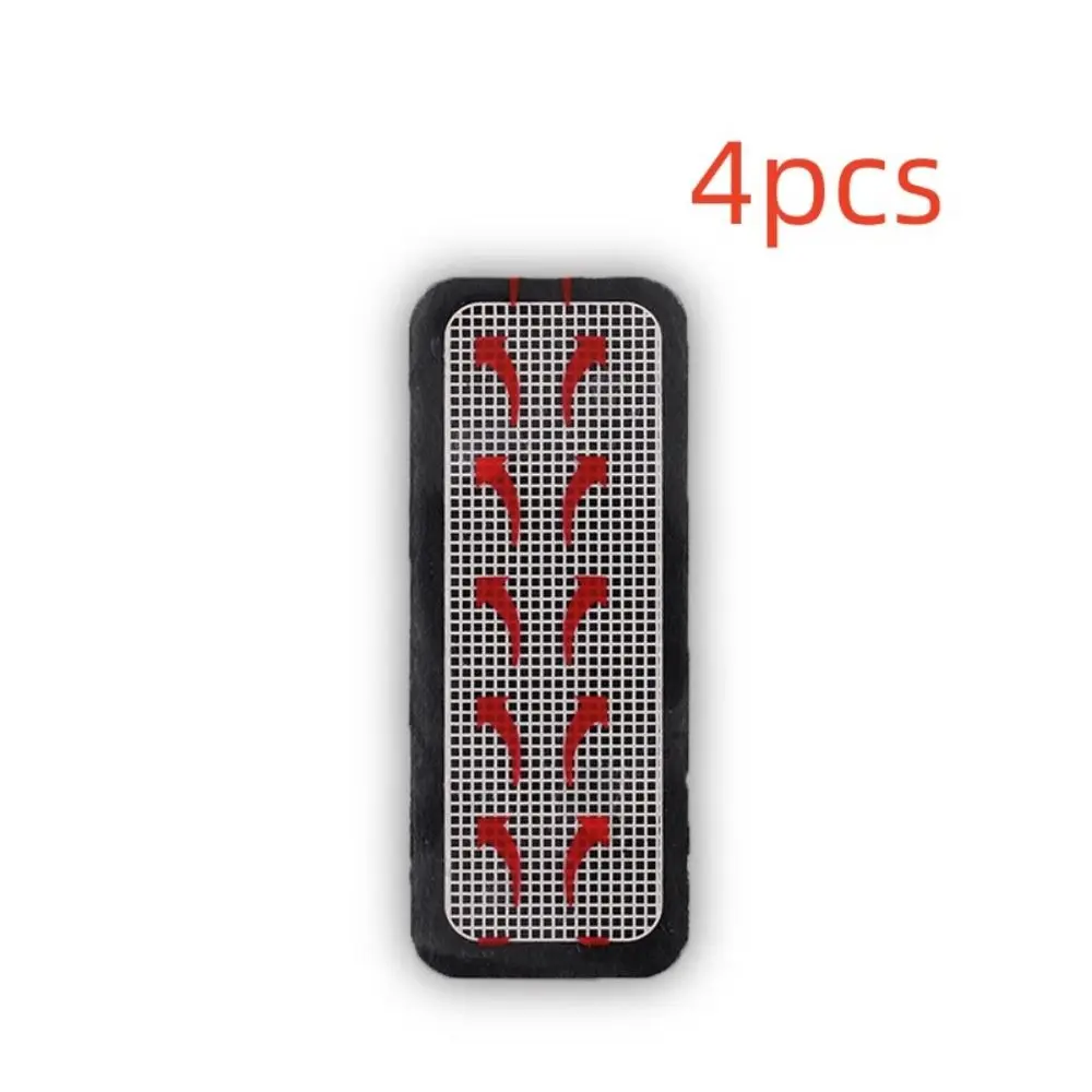 

4pcs Self-adhesive Massage Physiotherapy Electrode Sheet Pads Toning Pads Replacement Bottom Gel Compatible with Slendertone