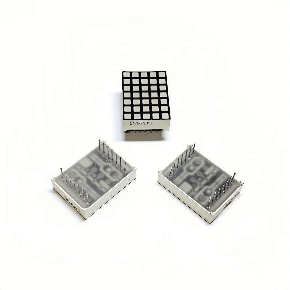 10 قطعة ф3X3mm 5X7 شاشة مصفوفة نقطية 20.5X28.5 مللي متر شاشة مصفوفة 1357 سلسلة عرض مصفوفة نقطية