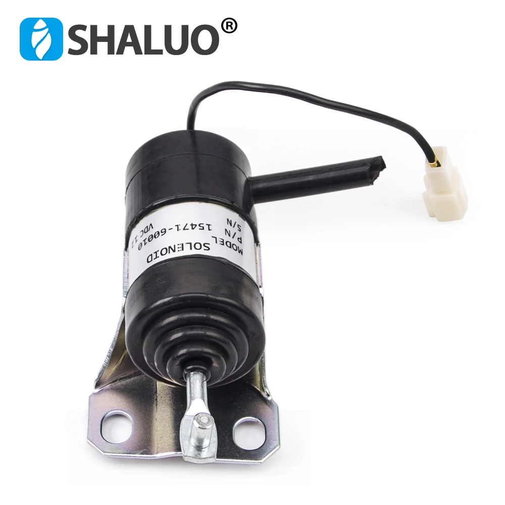 15471-60010 DC12V Generator Engine Stop Solenoid Valve For Kubota Denso Fuel ShutOff Solenoid 052600-100 052600-1000