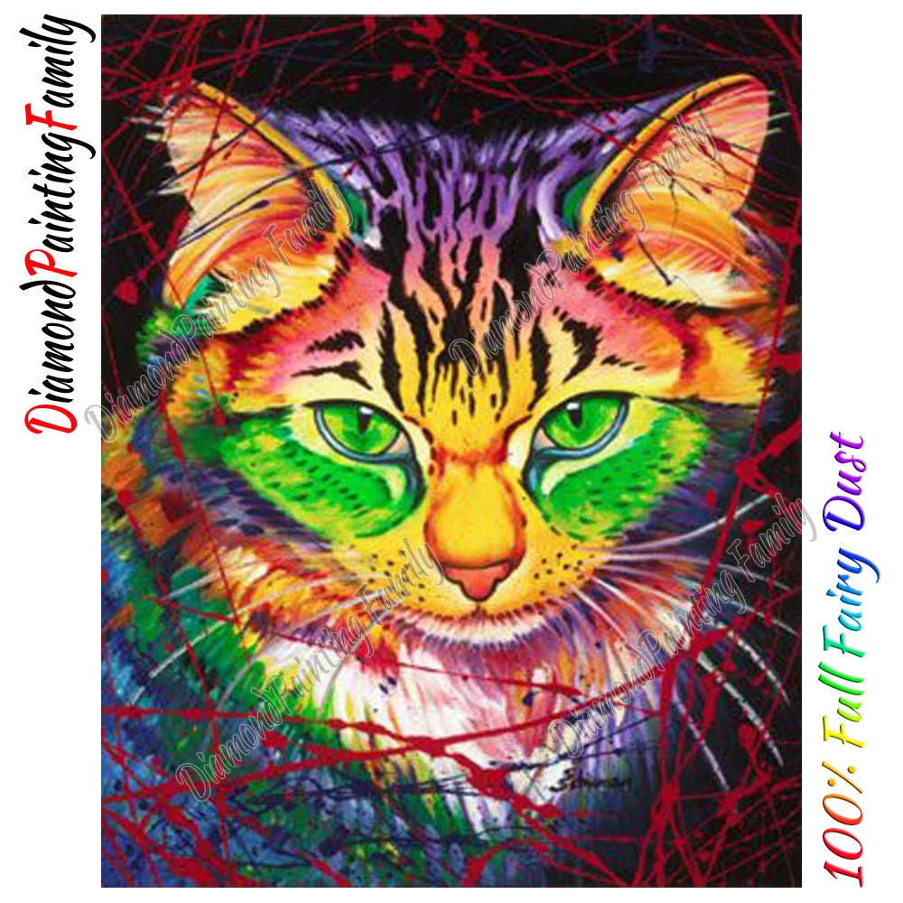 الماس اللوحة الأسرة كامل الجني - مراجعة Embroidery Kit Set وسعره