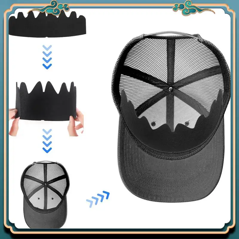 

Latest 6 Pcs Baseball Caps Inserts Shapers Flexible Washable Reusable For Caps Fitted Caps Ball Sports