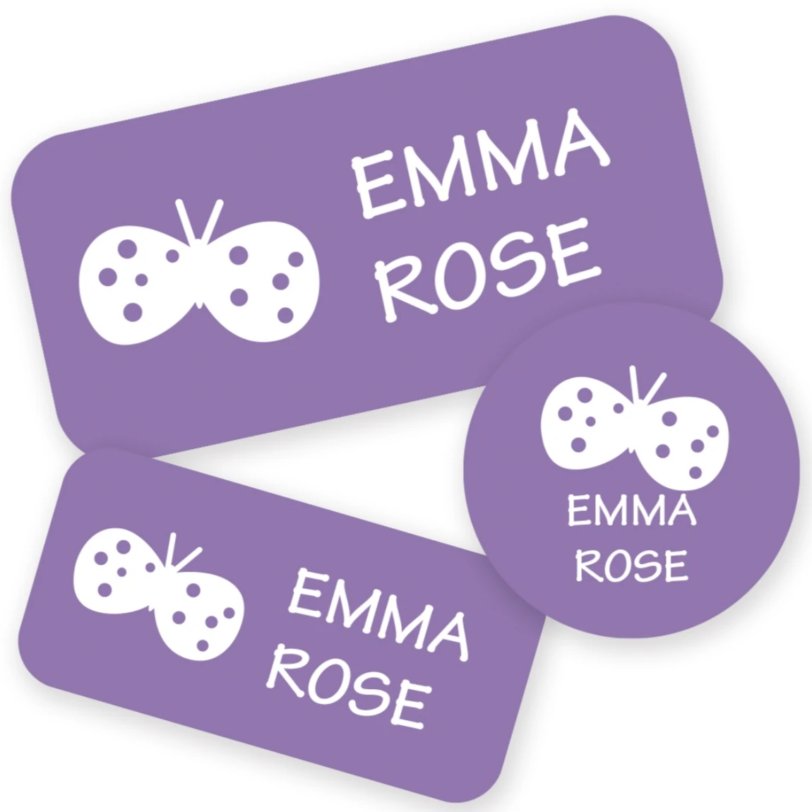 Custom Name Stickers,2 Sheets 127pcs Personalized Labels for Water Bottles,Lunch Boxes,Stationery,Kids’ Daycare,Easy to Apply