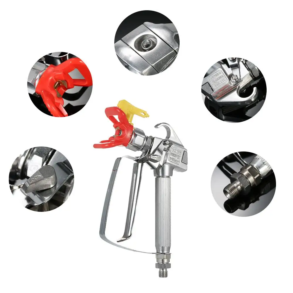 PHENDO-pistola pulverizadora sin aire de alta presión, 7/8'N, 3600PSI, con asiento de boquilla, herramientas Painit, adecuada para pulverizador Grc Wagner