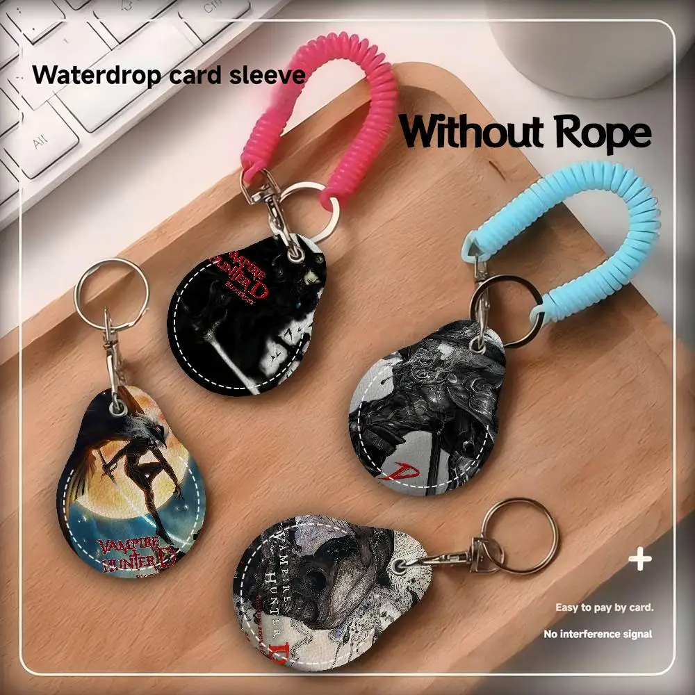 Vampire Hunter D Classic Japanese Anime Door Access Control Keychain Hotel Famliy Access Keys Protective Cover Tags Keyfob