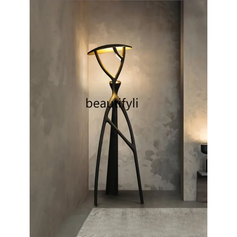 

TT Nordic Post-Modern Tree Branch Decoration Sculpture Resin Floor Lamp Sales Department Creative Living Room Exhibition Hall