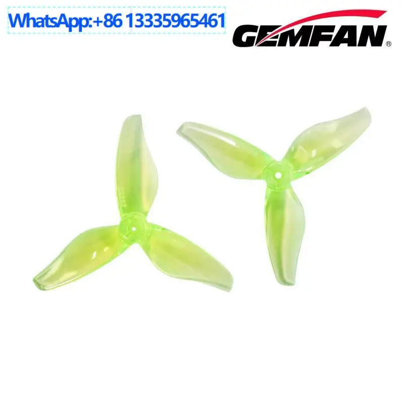 Gemfan Qianfeng 2023S three-blade propeller crossing machine model aircraft FPV blade two-inch drone blade