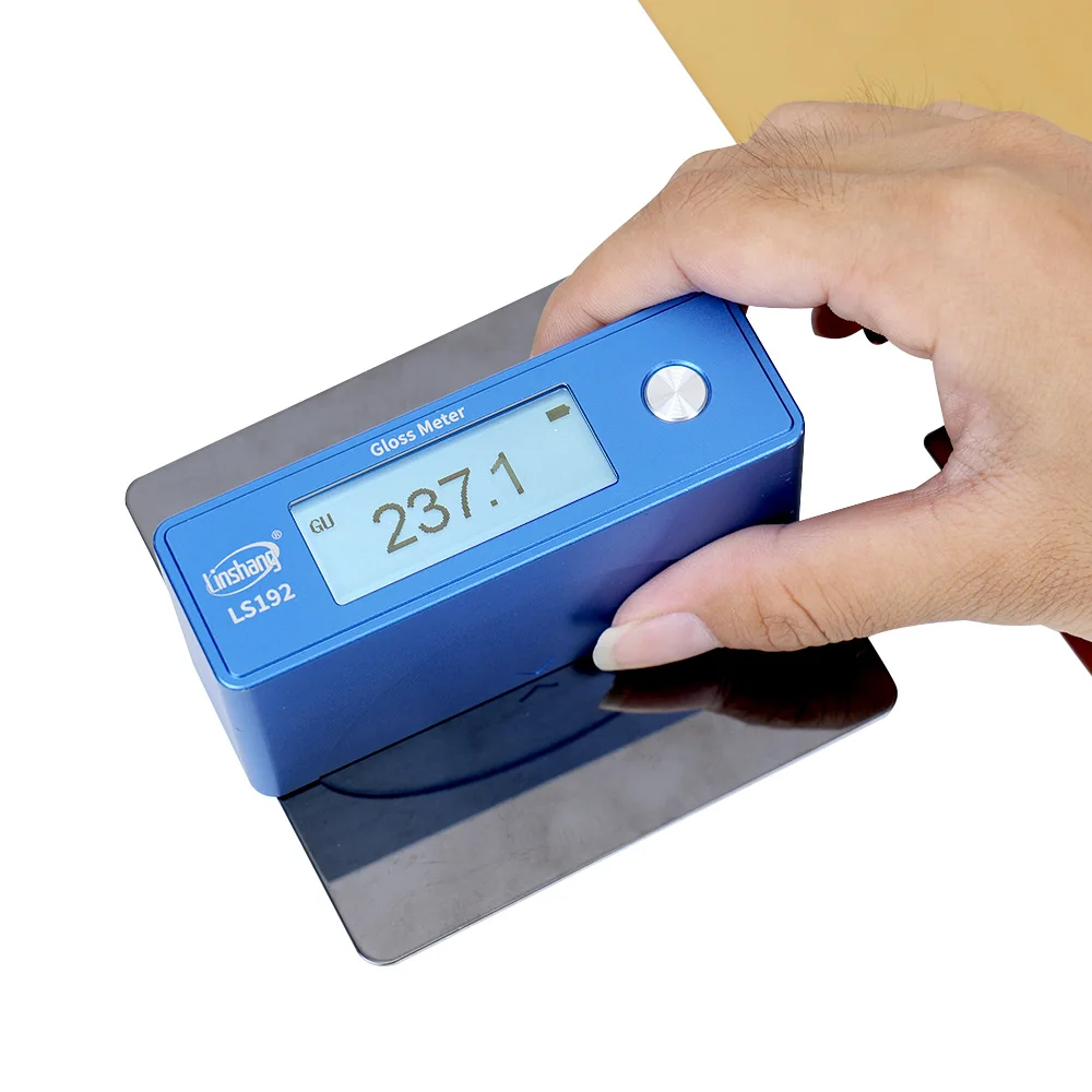 LS192 60 Angle Gloss Meter Glossmeter 1000GU Marble Tile Gloss Meter Tester Paint Glossy Instrument Gloss Meter Glossmeter