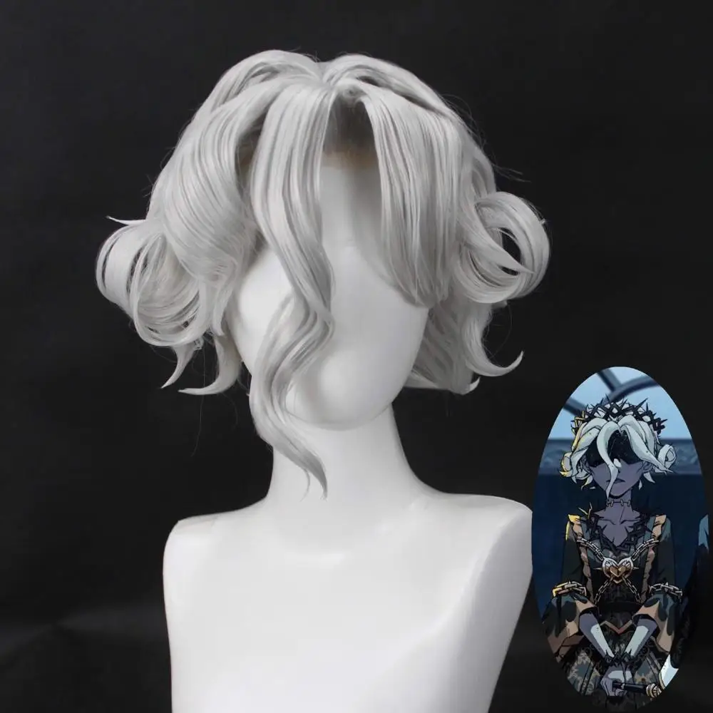 Identity V Red Lady Cosplay Wig – Original Skin / Blood Feast / Crimson Banquet / Midsummer Tea Party / Countess of Atonement