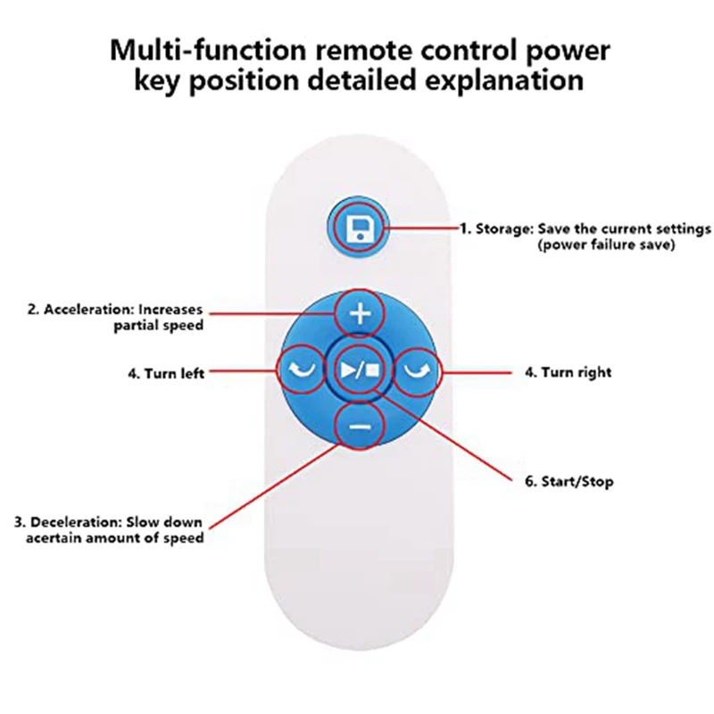 Display putar berdiri kecepatan dapat disesuaikan dengan Remote Control Diameter 5,1 inci 11Lb kapasitas beban tipe-c Power Supply tahan lama (18Cm)