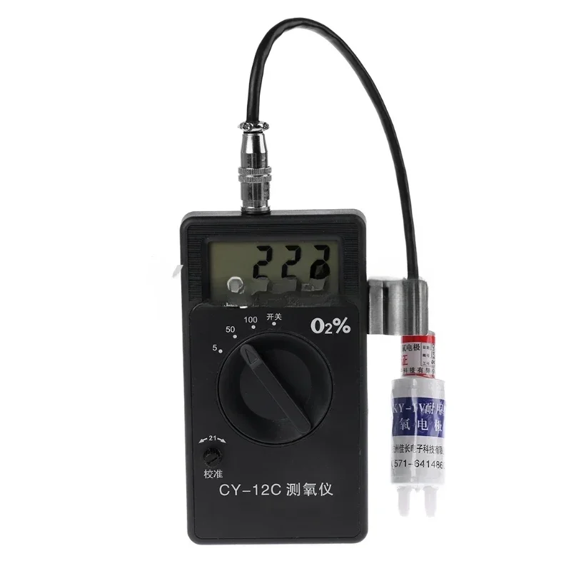 Oxygen Concentration Content Tester Oxygen Detector Monintor Meter CY-12C Pro Au23 19 Dropship O2