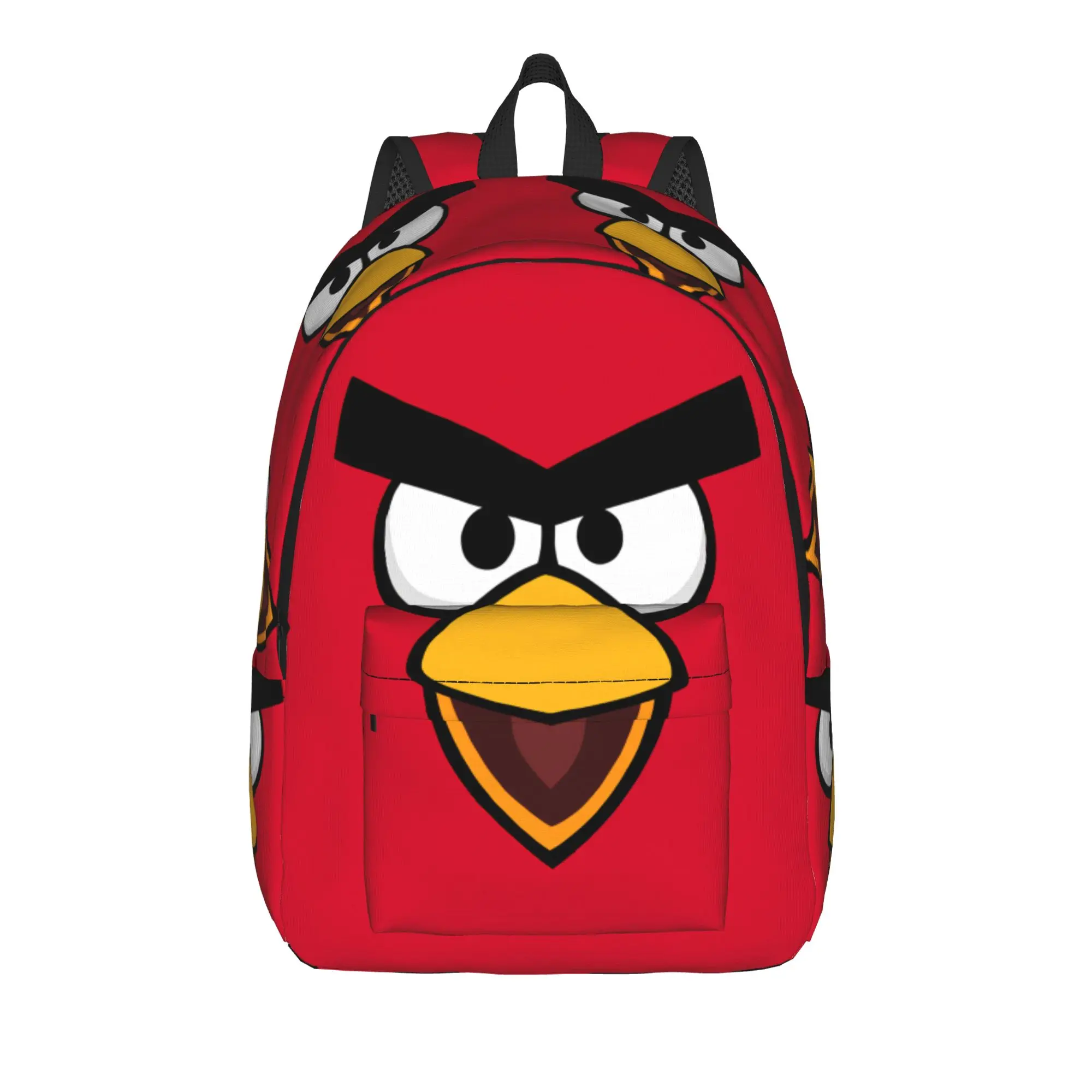 A-Angry Anime B-Birds Backpack Women  Breathable Backpacks Polyester Style High School Bags Daily High Quality Rucksack
