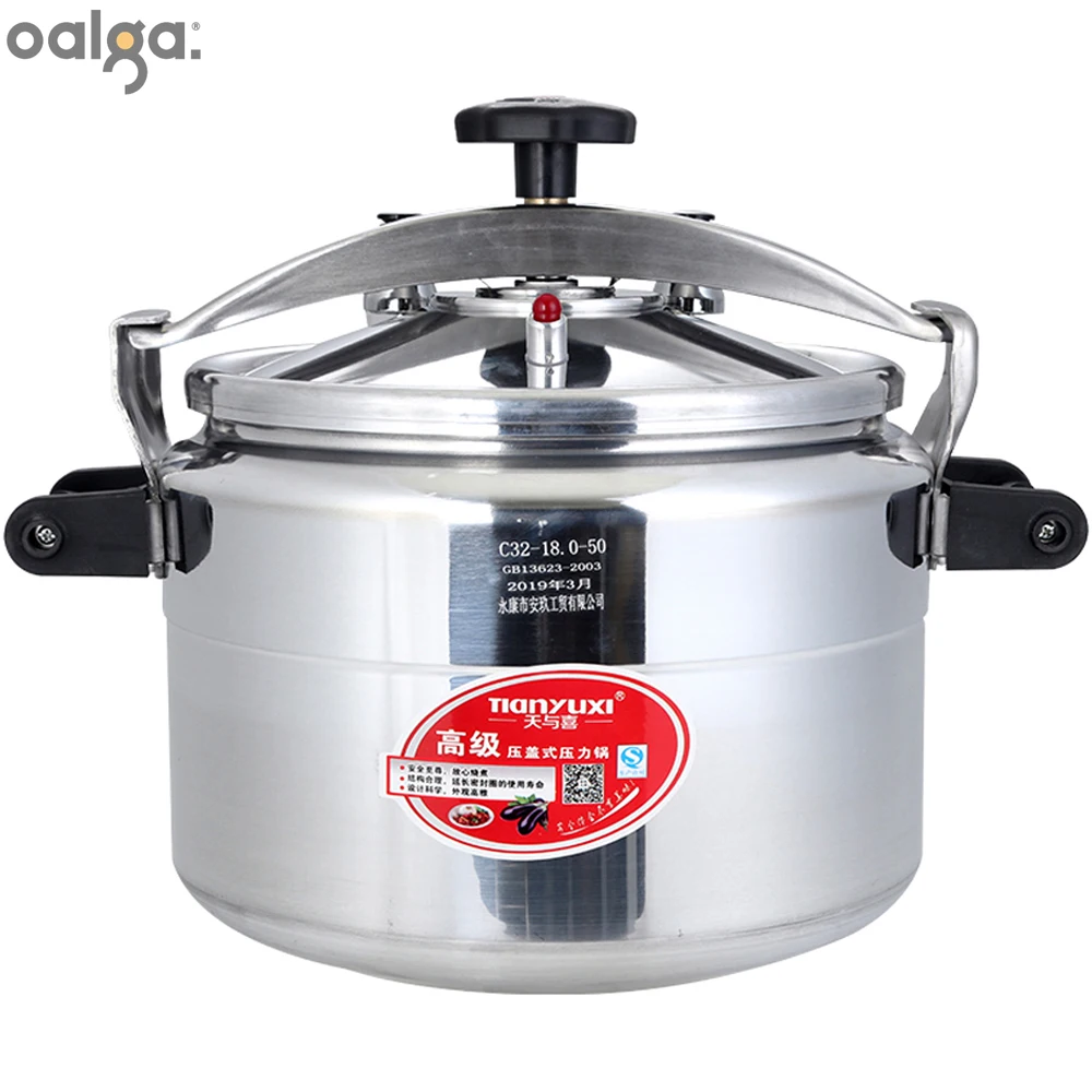 

Pressure Cooker Explosion-Proof Canteen Large Capacity Kitchen Soup Pot Hotel Restaurant 3L-70L Pressure Pot Pressure Canner