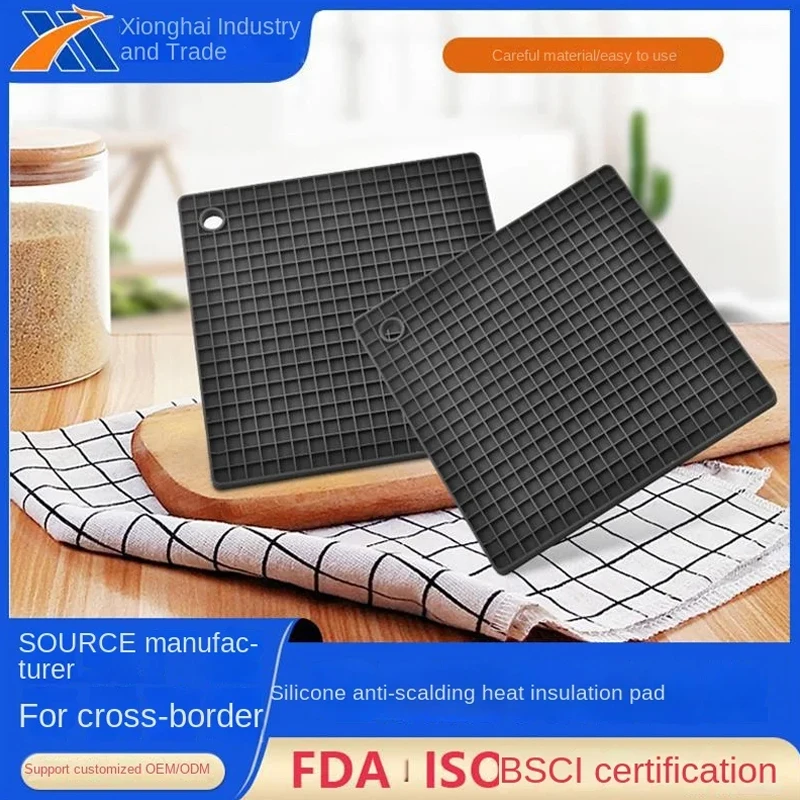 thickened silicone square anti-scalding insulation pad water