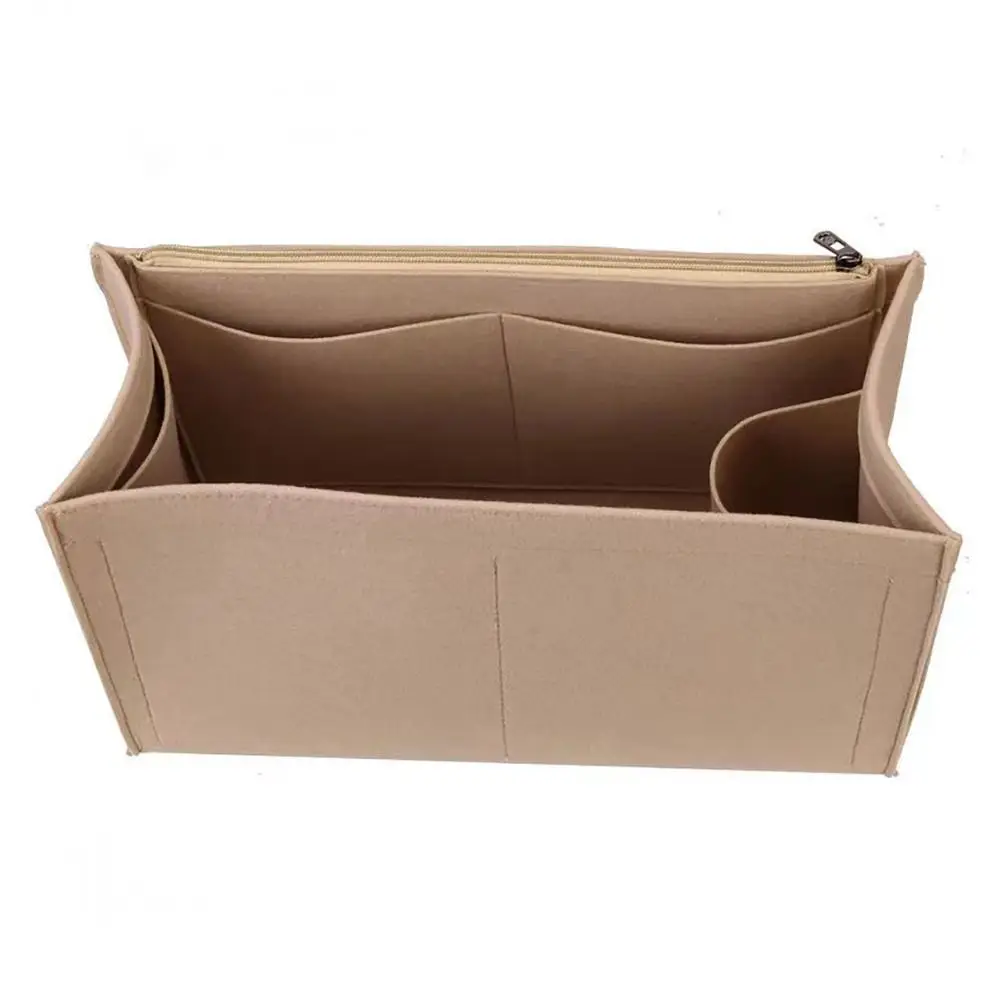 High-quality Felt Handbag Insert Bag Storage Bag Support Purse Liner Organization Portable Internal Bag for For LV Onthego