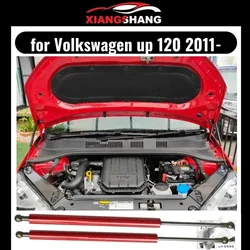 for 2011-Volkswagen up! 120 AACHY Front Bonnet Hood Modify Gas Struts Carbon Fiber Spring Damper Lift Support Absorber