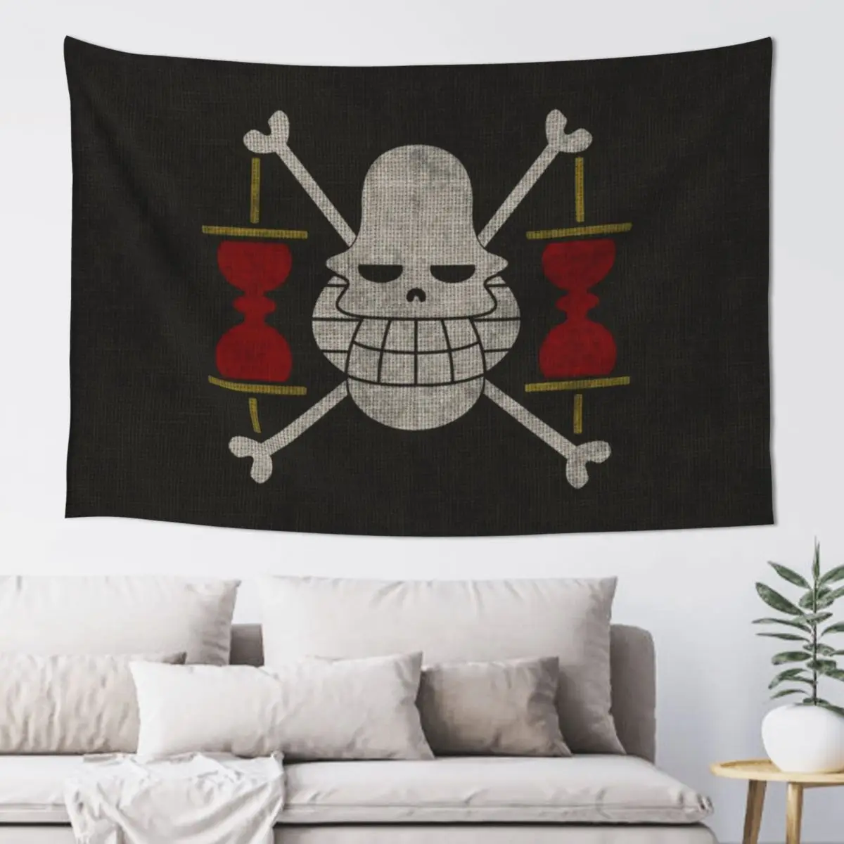 

OP 27 - Flag of the Krieg Pirates Tapestry Decoration For Home Wall Hanging Tapestry