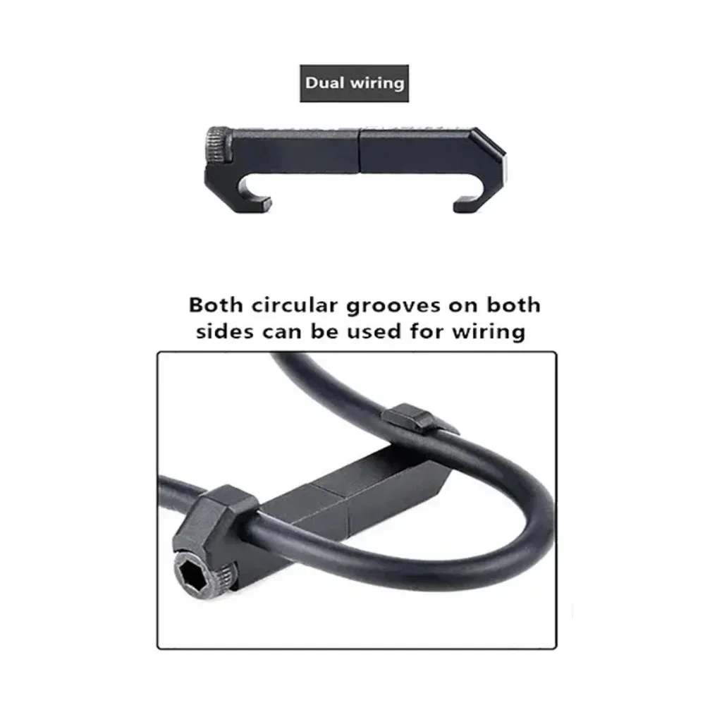 2026 NEW 3pcs/set CNC Picatinny WireGuide System Cable Management  Tacatical Scout Light M600M300 flashlight Switch Cable