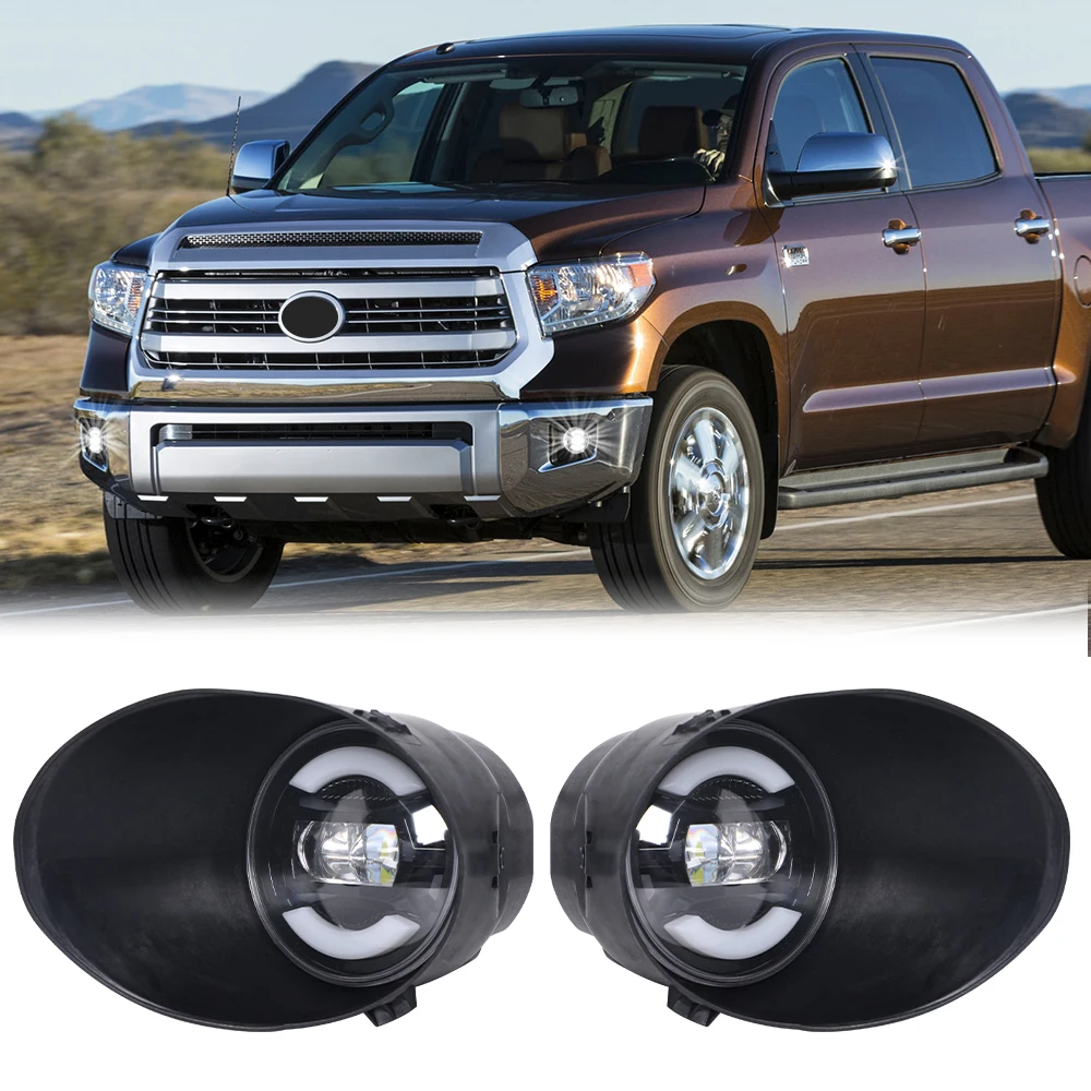 

45w 12V Toyota Led Fog Lights With DRL Turn Singal Light for Toyota Tundra 07-13 Sequoia 08-11 Fog Lamps