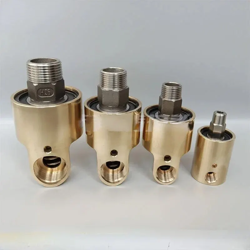 Imagem -02 - Rotativa de Cobre Giratória Conector Universal Conector Giratório Água ar Óleo Giro União Dn152inch hd Hs-g