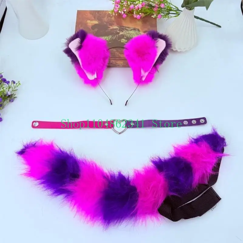 5ASD 2PCS قطط الحيوانات الأذني