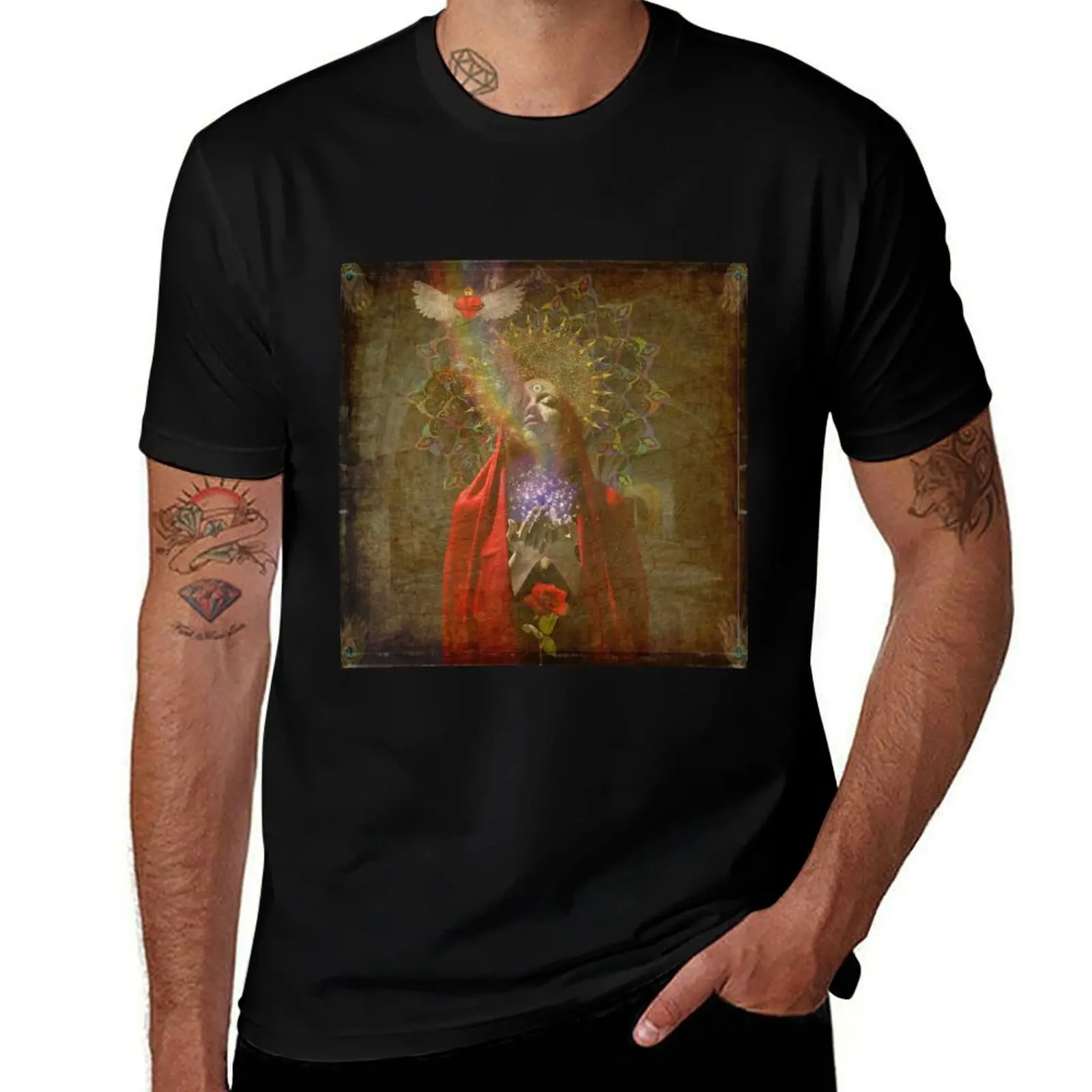 Priestess - Mary Magdalene T-Shirt Fitness Training Breathable Tee